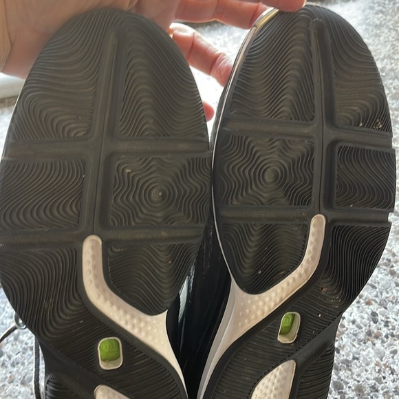 2013 Adidas Mad Basketball Shoes Sz 8.5 Mens Black,‎ gray & White. Worn on court - Picture 13 of 16